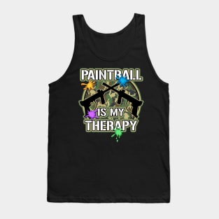 Paintball Is My Therapy Tank Top